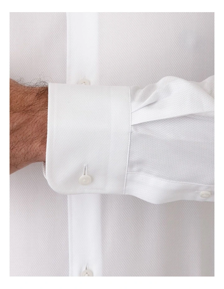 Cambridge Bentleigh Modern Fit Shirt In White 6 Cambridge Bentleigh Modern Fit Shirt In White - Image 4