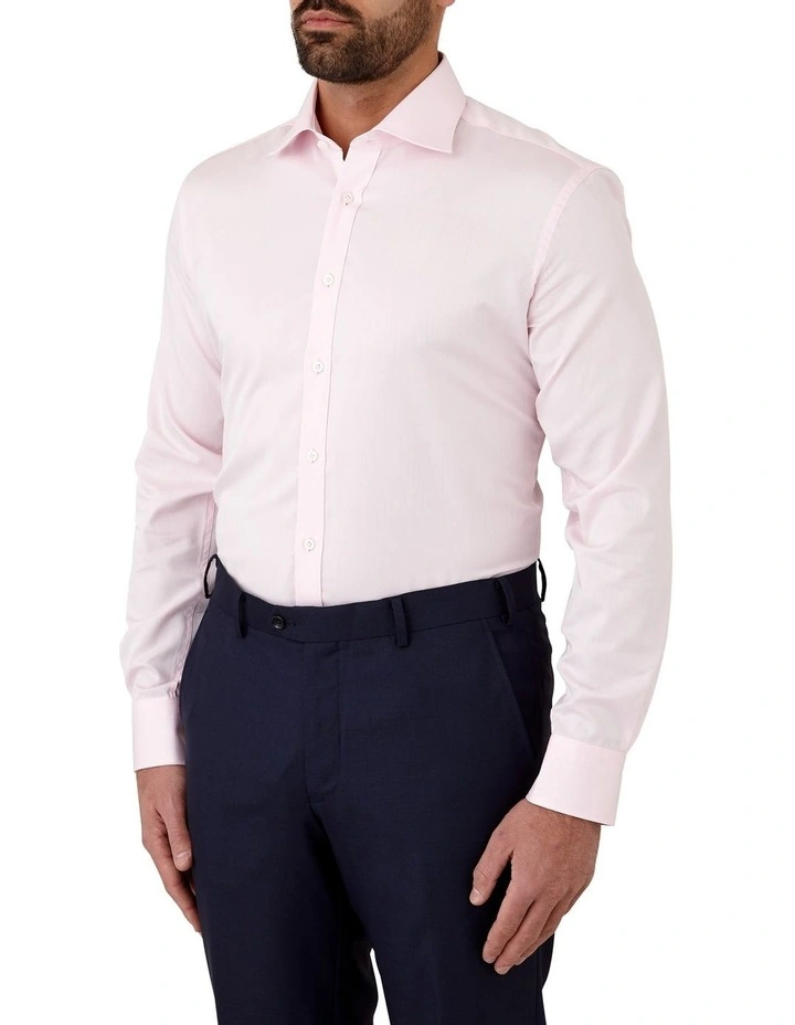 Cambridge Bentleigh Modern Fit Shirt In Pink 5 Cambridge Bentleigh Modern Fit Shirt In Pink - Image 3