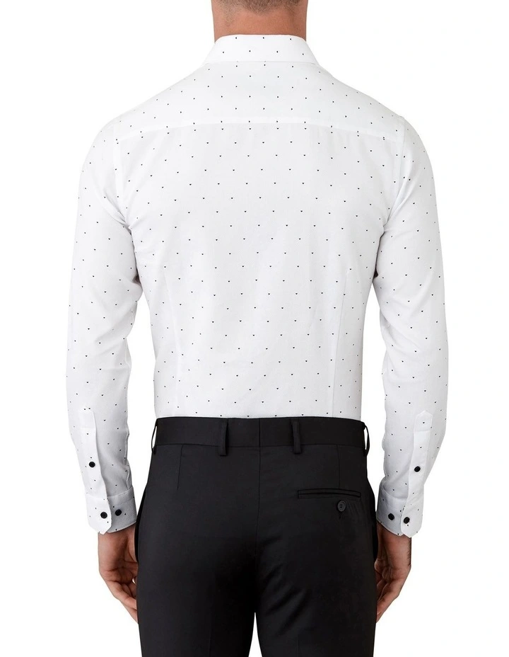 Gibson Flame Slim Fit Shirt In White 4 Gibson Flame Slim Fit Shirt In White - Image 2