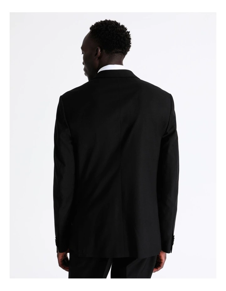 Blaq Tailored Twill Suit Jacket In Black 8 Blaq Tailored Twill Suit Jacket In Black - Image 6