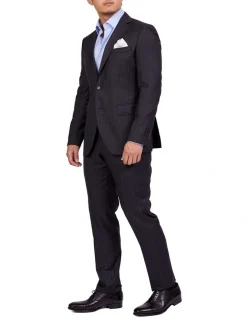 Henry Sartorial Boston Suit Charcoal REG