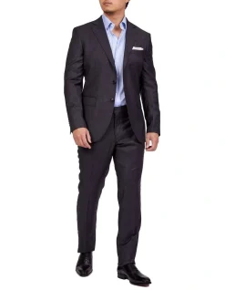 Henry Sartorial Chilton Suit Charcoal REG