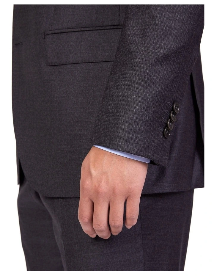 Henry Sartorial Chilton Suit Charcoal REG 7 Henry Sartorial Chilton Suit Charcoal REG - Image 5