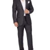 Henry Sartorial Full Canvas Plain Suit CHARCOAL REG 1 Henry Sartorial Full Canvas Plain Suit CHARCOAL REG -Cambridge Clothing shop 943966630 1 720x928