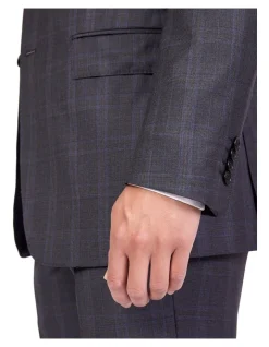 Henry Sartorial Dun Full Canvas Check Suit GREY REG 13 Henry Sartorial Dun Full Canvas Check Suit GREY REG -Cambridge Clothing shop 943966900 5 720x928