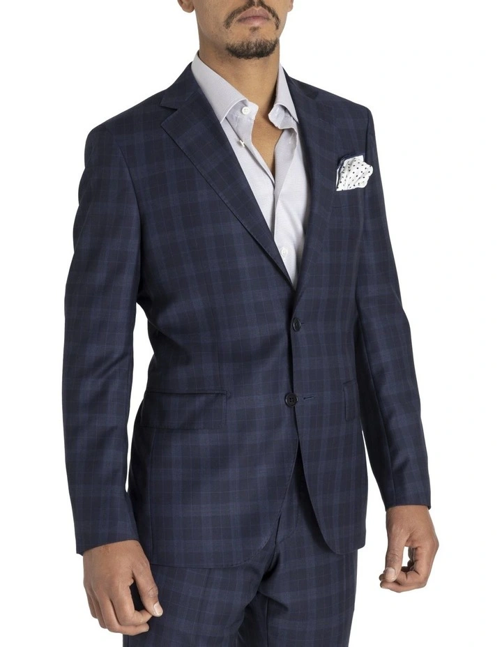Henry Sartorial Check Suit NAVY 5 Henry Sartorial Check Suit NAVY - Image 3