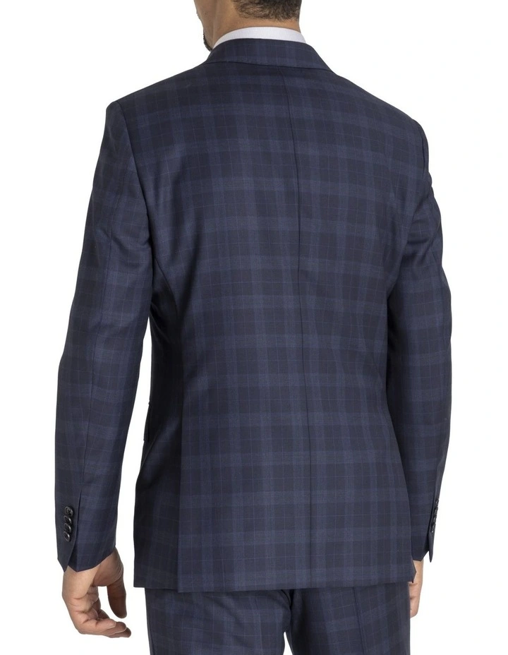 Henry Sartorial Check Suit NAVY 6 Henry Sartorial Check Suit NAVY - Image 4