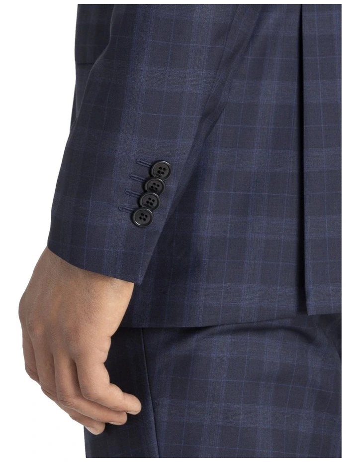 Henry Sartorial Check Suit NAVY 7 Henry Sartorial Check Suit NAVY - Image 5
