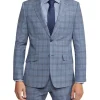 Oxford New Hopkins Wool Checked Suit Jacket In Blue 2 Oxford New Hopkins Wool Checked Suit Jacket In Blue -Cambridge Clothing shop 948172690 1 1 720x928
