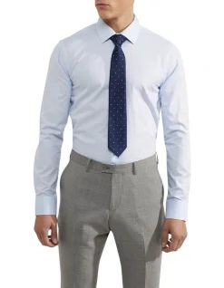 Oxford Beckton Dobby Shirt In Blue