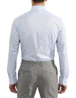 Oxford Beckton Dobby Shirt In Blue 10 Oxford Beckton Dobby Shirt In Blue -Cambridge Clothing shop 948782890 3 720x928