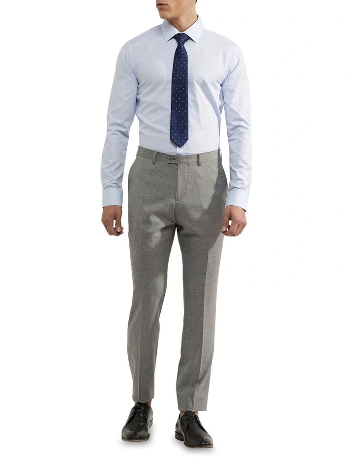 Oxford Beckton Dobby Shirt In Blue 7 Oxford Beckton Dobby Shirt In Blue - Image 5