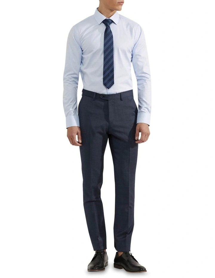 Oxford Beckton Checked Shirt In Sky 7 Oxford Beckton Checked Shirt In Sky - Image 5