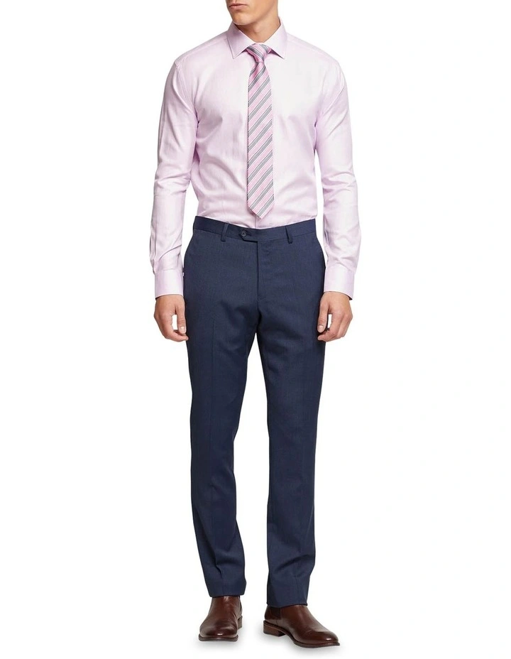 Oxford Islington Regular Fit Twill Shirt In Lilac 7 Oxford Islington Regular Fit Twill Shirt In Lilac - Image 5