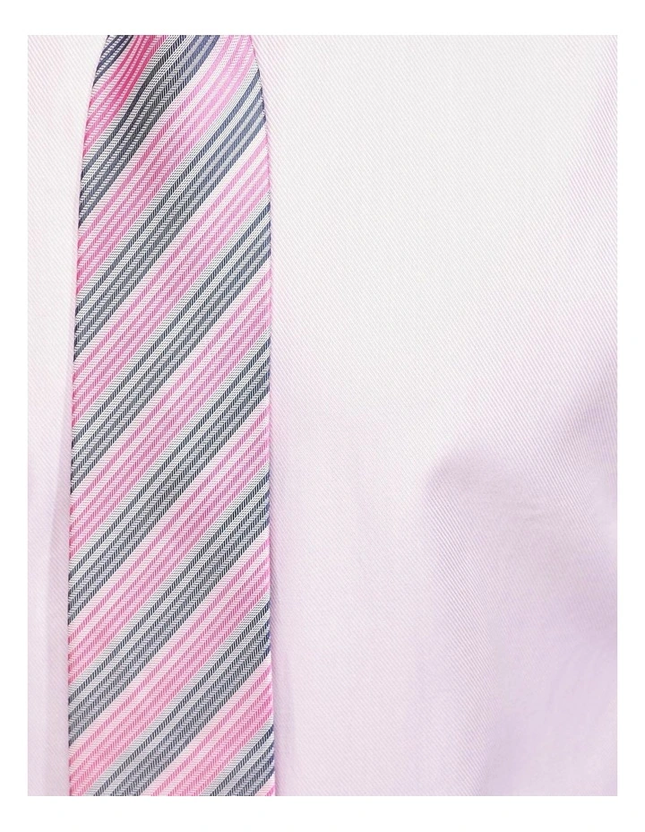 Oxford Islington Regular Fit Twill Shirt In Lilac 8 Oxford Islington Regular Fit Twill Shirt In Lilac - Image 6
