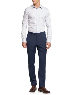 Oxford Beckton Dobby Shirt In Sky -Cambridge Clothing shop 948785410 5 720x928