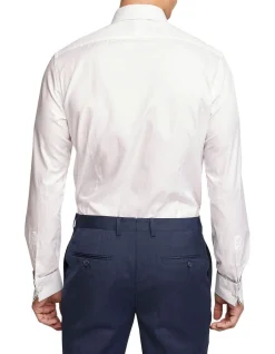 Oxford Beckton French Cuff Shirt In White 9 Oxford Beckton French Cuff Shirt In White -Cambridge Clothing shop 948785680 2 720x928