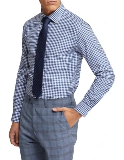 Oxford Beckton Checked Shirt In Blue/White 9 Oxford Beckton Checked Shirt In Blue/White -Cambridge Clothing shop 948785950 2 720x928