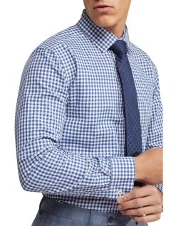 Oxford Beckton Checked Shirt In Blue/White 10 Oxford Beckton Checked Shirt In Blue/White -Cambridge Clothing shop 948785950 3 720x928
