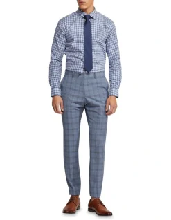 Oxford Beckton Checked Shirt In Blue/White 11 Oxford Beckton Checked Shirt In Blue/White -Cambridge Clothing shop 948785950 4 720x928