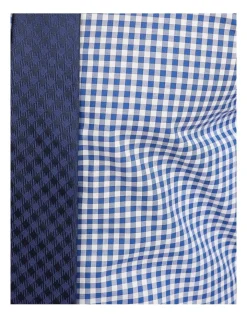 Oxford Beckton Checked Shirt In Blue/White 13 Oxford Beckton Checked Shirt In Blue/White -Cambridge Clothing shop 948785950 6 720x928