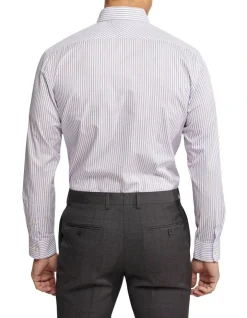 Oxford Islington Regular Striped Shirt In Purple 10 Oxford Islington Regular Striped Shirt In Purple -Cambridge Clothing shop 948786220 3 1 720x928