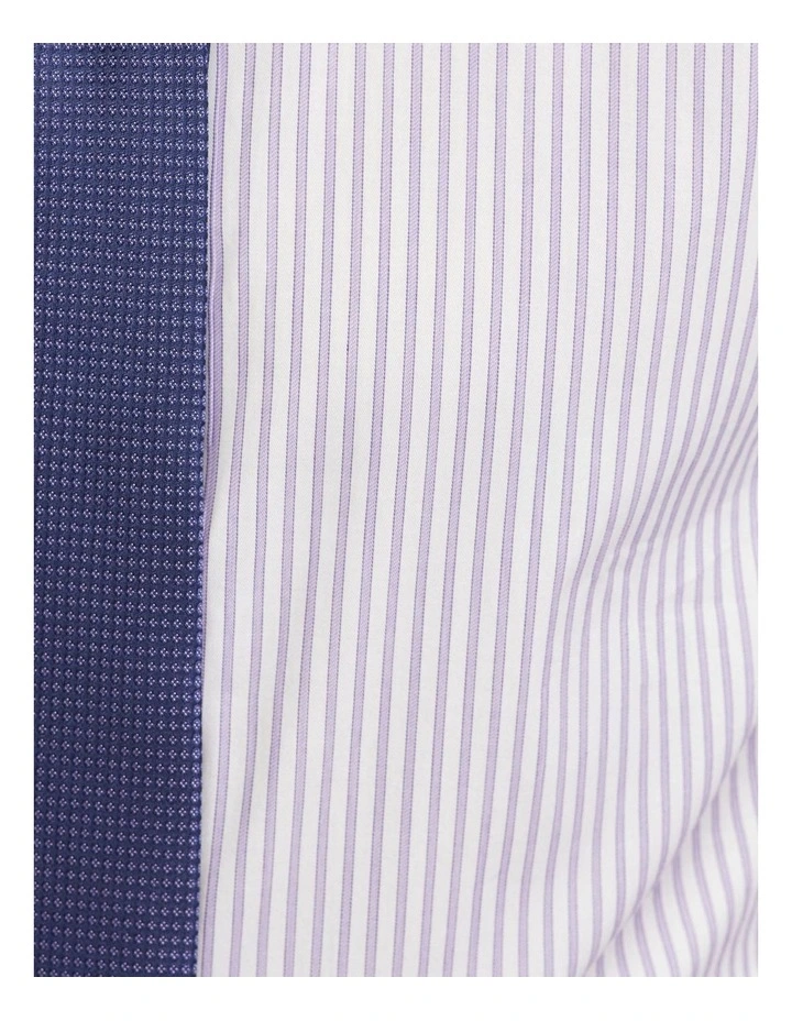 Oxford Islington Regular Striped Shirt In Purple 8 Oxford Islington Regular Striped Shirt In Purple - Image 6