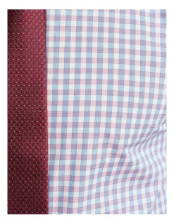 Oxford Beckton Checked Shirt In Pink/Blue -Cambridge Clothing shop 948786490 6 1 720x928