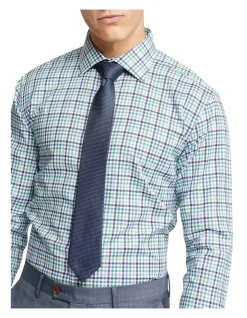 Oxford Islington Checked Luxury Shirt In Blue/Green -Cambridge Clothing shop 948787030 4 720x928