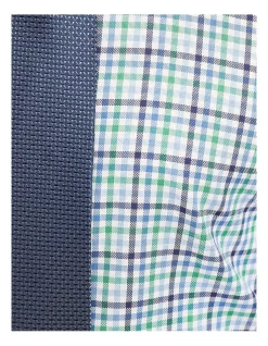 Oxford Islington Checked Luxury Shirt In Blue/Green -Cambridge Clothing shop 948787030 6 720x928