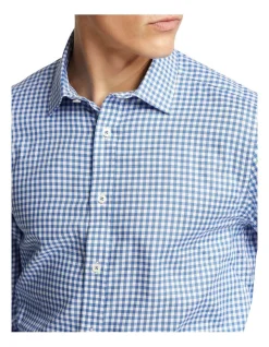 Oxford Beckton Checked Shirt In Blue 11 Oxford Beckton Checked Shirt In Blue -Cambridge Clothing shop 948787660 4 720x928