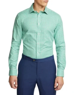Oxford Beckton Checked Shirt In Green
