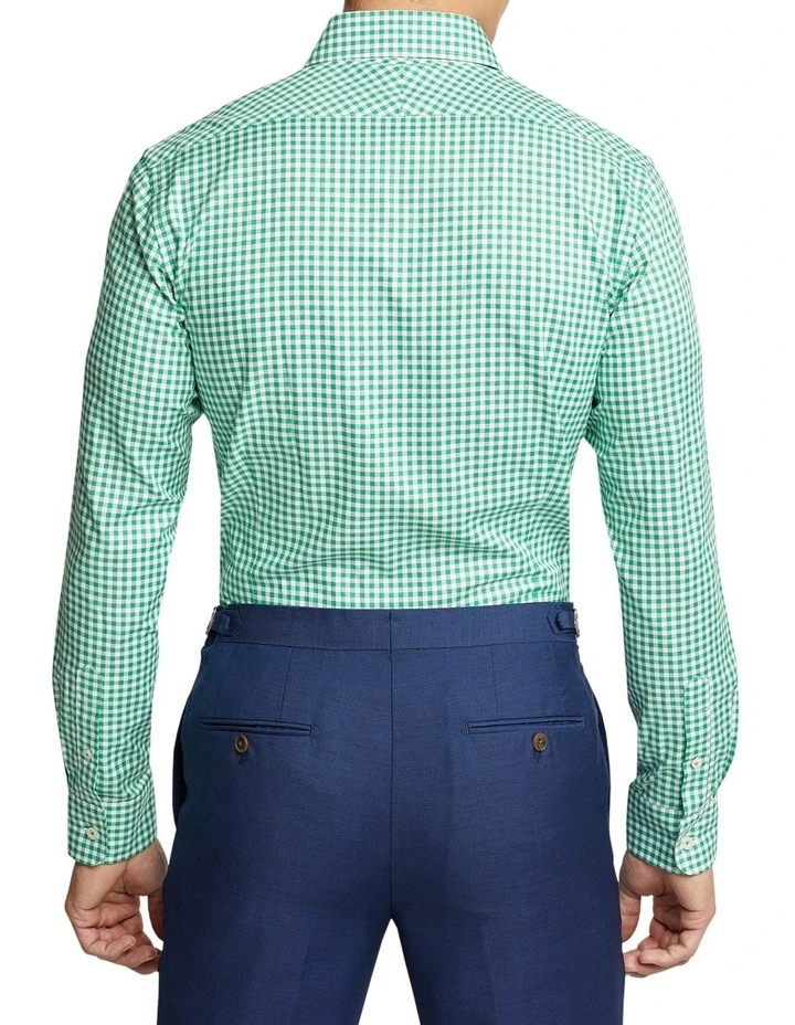 Oxford Beckton Checked Shirt In Green 4 Oxford Beckton Checked Shirt In Green - Image 2
