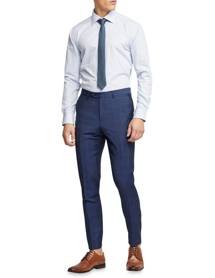 Oxford Islington Regular Fit Dobby Shirt In Sky 7 Oxford Islington Regular Fit Dobby Shirt In Sky - Image 5