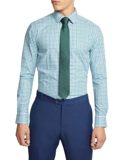 Oxford Beckton Check Shirt In Green
