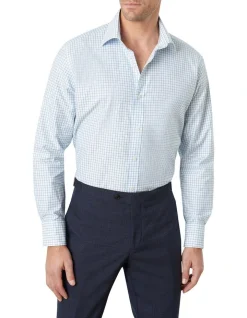 MJ Bale Dellwood Shirt In Turquoise