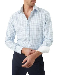 MJ Bale Dellwood Shirt In Turquoise -Cambridge Clothing shop 962647750 2 720x928