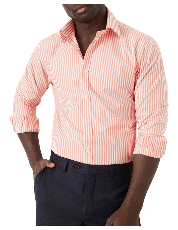 MJ Bale Stafford Shirt In Coral 3 MJ Bale Stafford Shirt In Coral