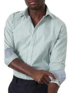 MJ Bale Stafford Shirt In Sage