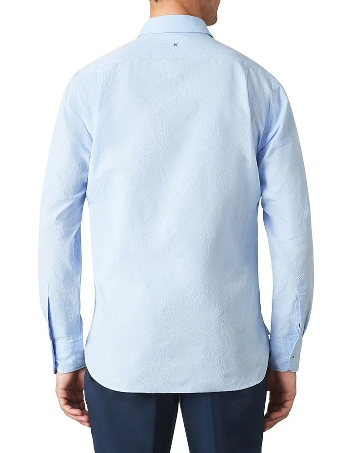 MJ Bale Kwaten Shirt In Sky 5 MJ Bale Kwaten Shirt In Sky - Image 3