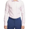 Oxford Islington Regular Fit Striped Shirt In Pink -Cambridge Clothing shop 963311770 1 720x928