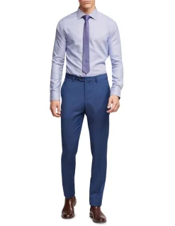 Oxford Islington Regular Fit Shirt In Navy -Cambridge Clothing shop 963311950 5 720x928