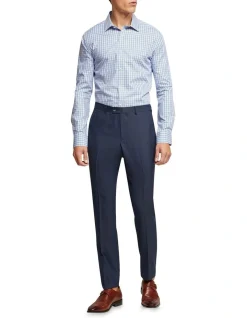 Oxford Beckton Small Check Shirt In Blue 12 Oxford Beckton Small Check Shirt In Blue -Cambridge Clothing shop 963312400 5 720x928