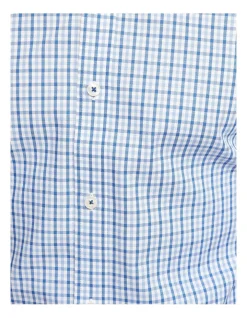 Oxford Beckton Small Check Shirt In Blue 13 Oxford Beckton Small Check Shirt In Blue -Cambridge Clothing shop 963312400 6 720x928