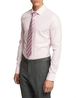 Oxford Beckton Mini Dobby Shirt In Pink -Cambridge Clothing shop 963312580 3 720x928