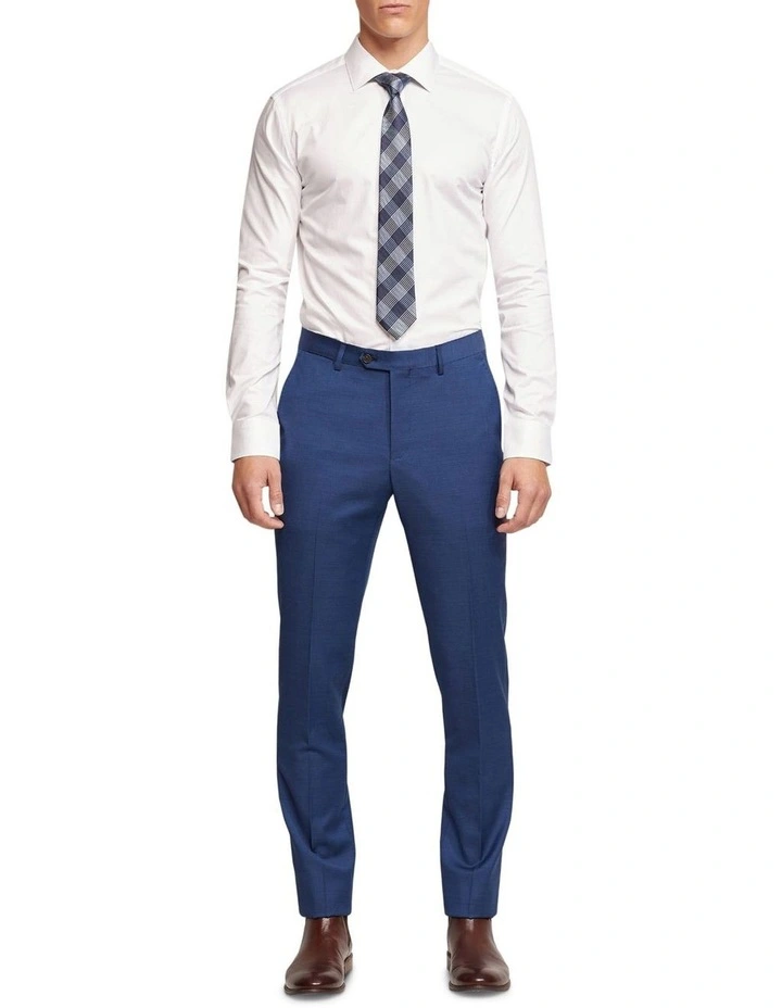 Oxford Beckton Dobby Shirt In White 7 Oxford Beckton Dobby Shirt In White - Image 5