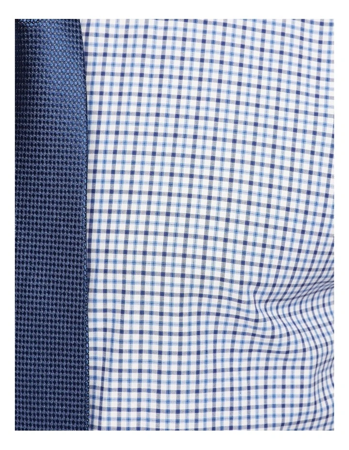 Oxford Beckton Checked Shirt In Navy 8 Oxford Beckton Checked Shirt In Navy - Image 6