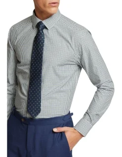 Oxford Beckton Checked Shirt In Green -Cambridge Clothing shop 963313300 4 720x928