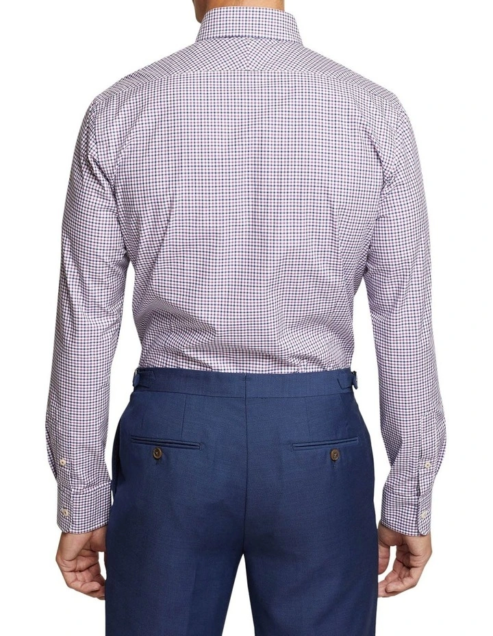 Oxford Beckton Checked Shirt In Pink 4 Oxford Beckton Checked Shirt In Pink - Image 2