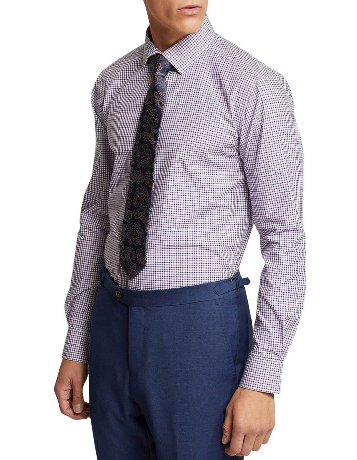 Oxford Beckton Checked Shirt In Pink 5 Oxford Beckton Checked Shirt In Pink - Image 3